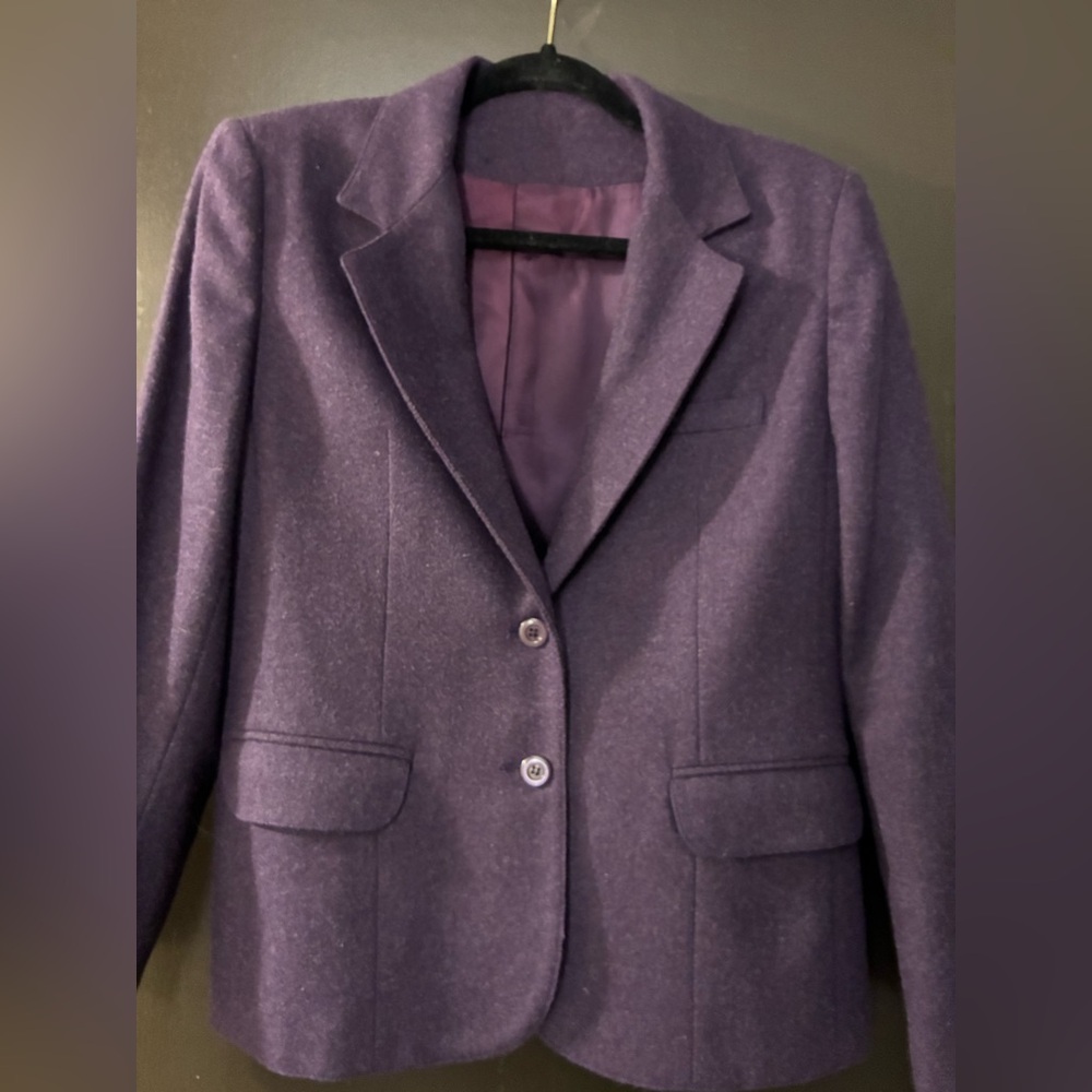 Purple Boston Traveler Women's Blazer